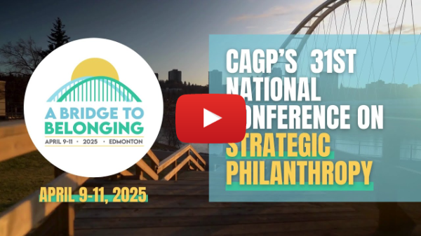 CAGP's 31st National Conference on Strategic Philanthropy - Edmonton, AB